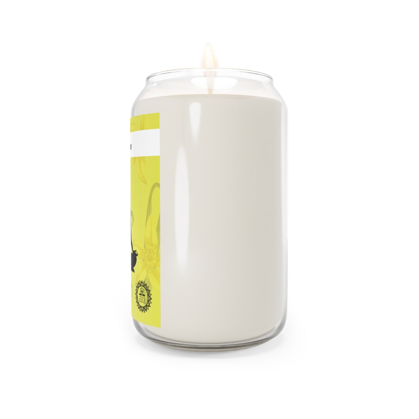 Vanilla Bean Scented Soy Meditation Candle, 13.75oz