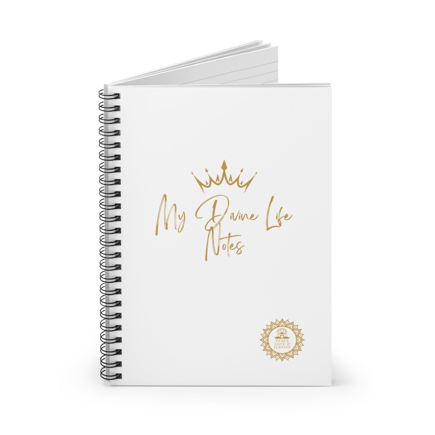 My Divine Life Notes Spiral (White)