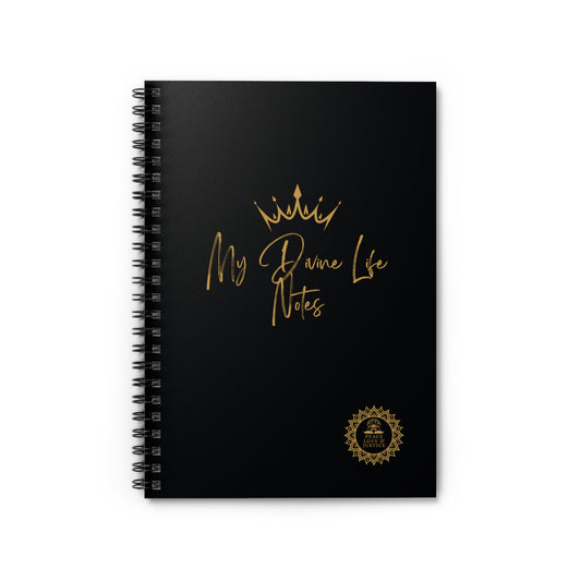 My Divine Life Notes Spiral (Black)