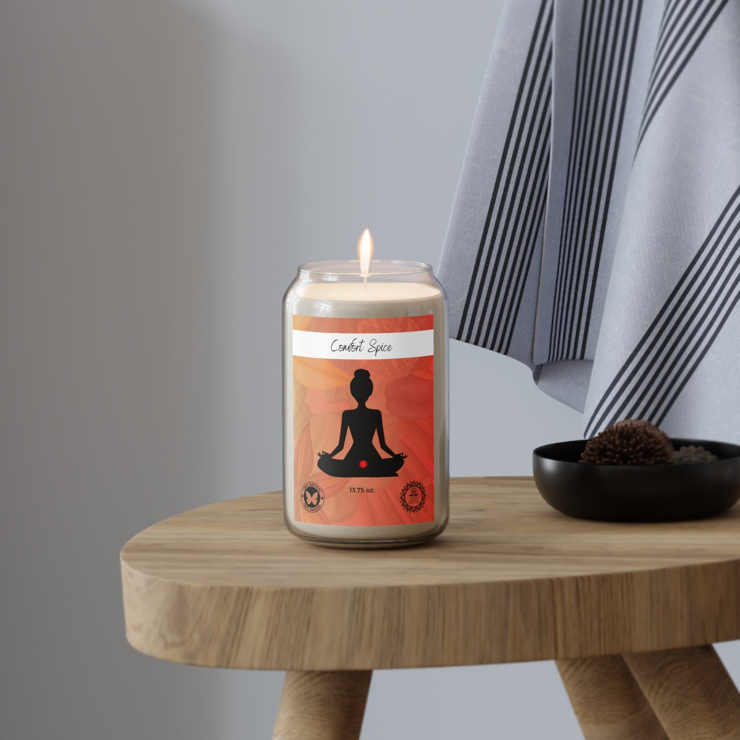 Comfort Spice Scented Soy Meditation Candle, 13.75oz