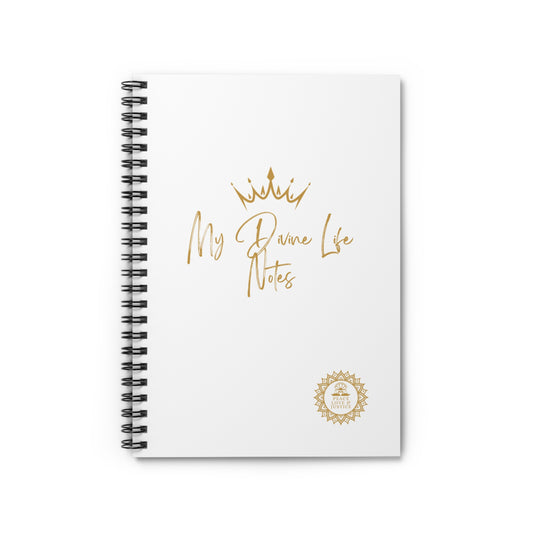 My Divine Life Notes Spiral (White)