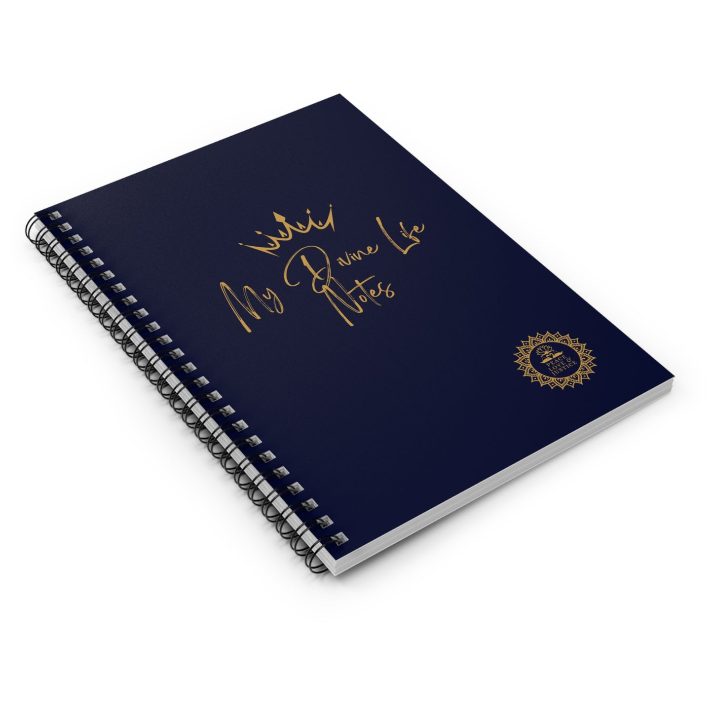 My Divine Life Notes Spiral (Navy Blue)